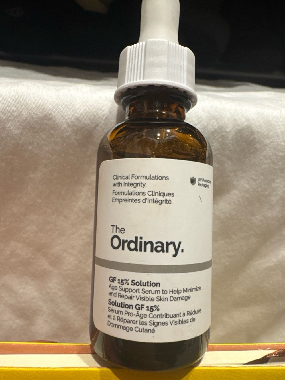 The Ordinary GF 15% Solution Serum - white and amber